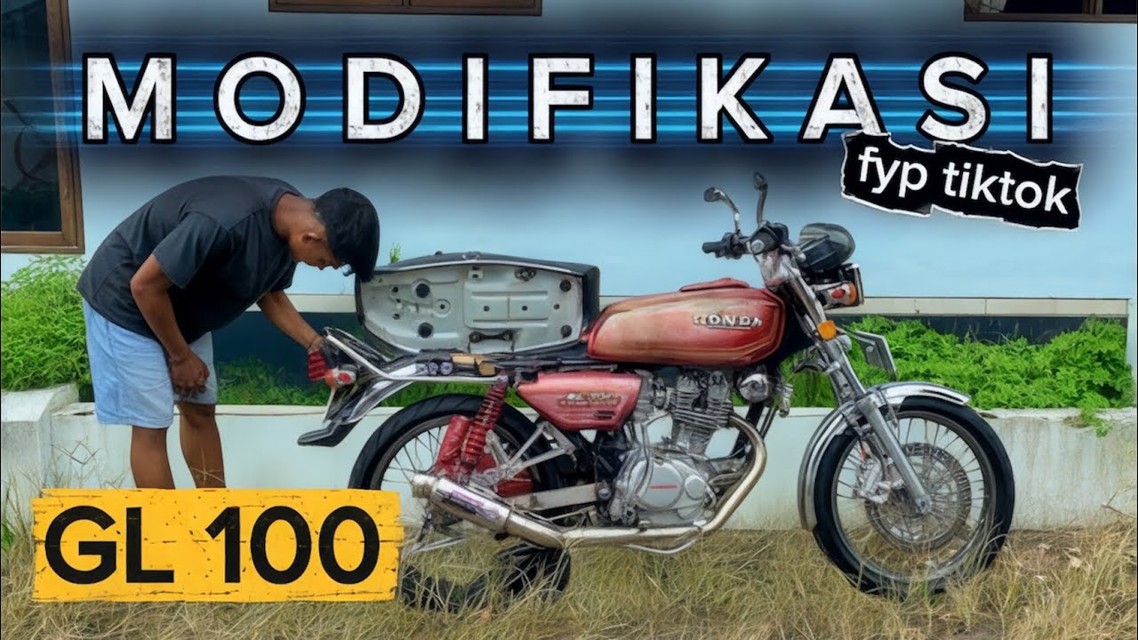 INSPIRASI MODIFIKASI GL CEPEK CAKEP SERRIIT #gl100inspirasi #gl100 #fyp 