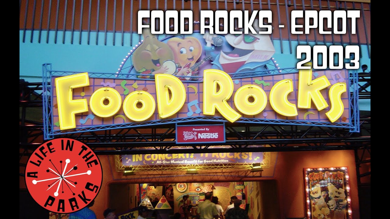 Food Rocks - Musical Show Land Pavilion Epcot Walt Disney World 2003