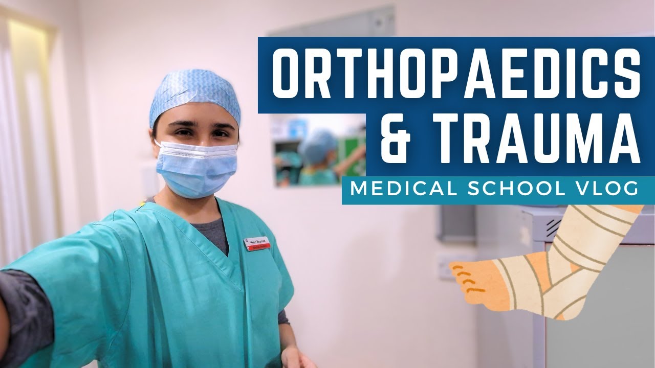A Day in the Life on Orthopaedics and Trauma | Medical School VLOG!