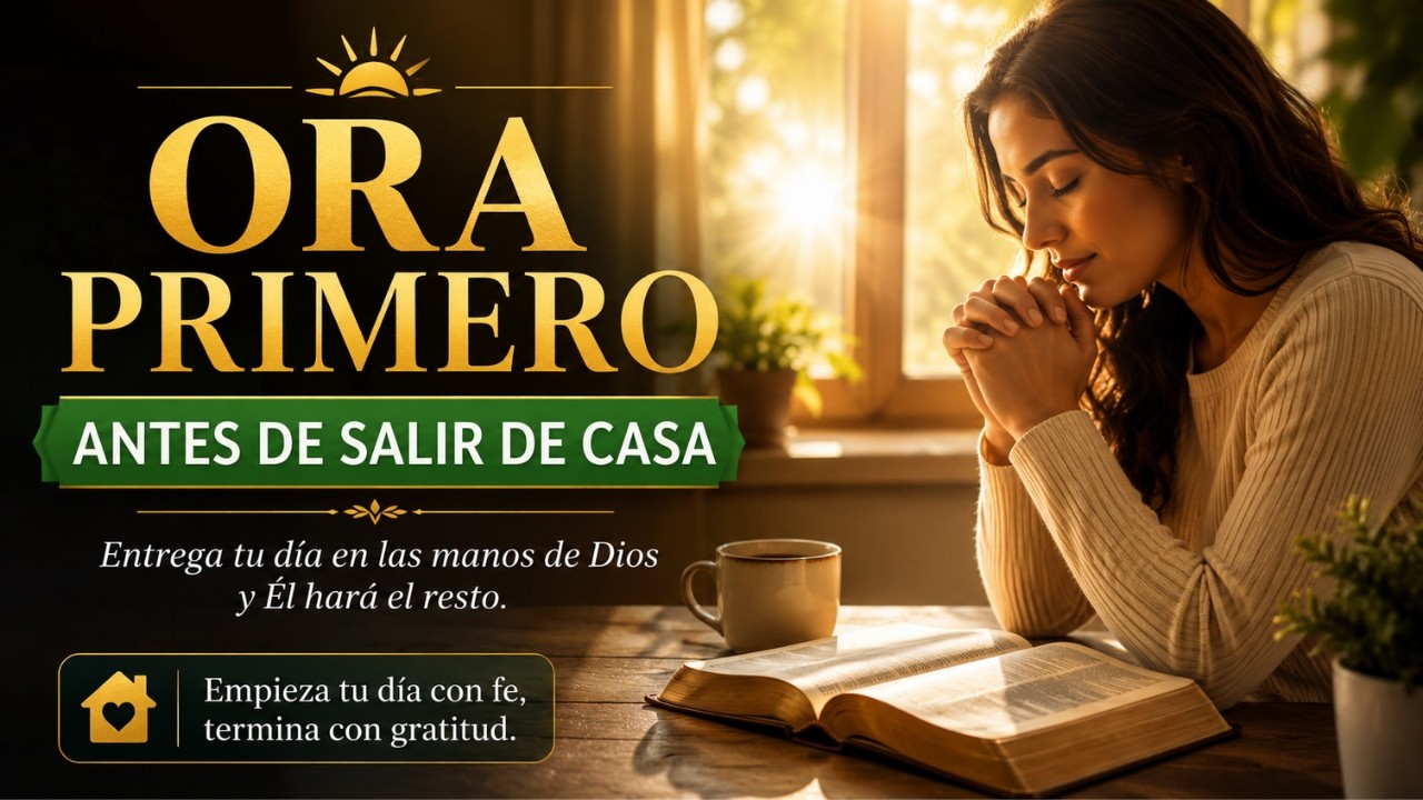 ORACIÓN DE LA MAÑANA PODEROSA 🙏 Comienza tu Día con Paz, Protección y Bendición de Dios