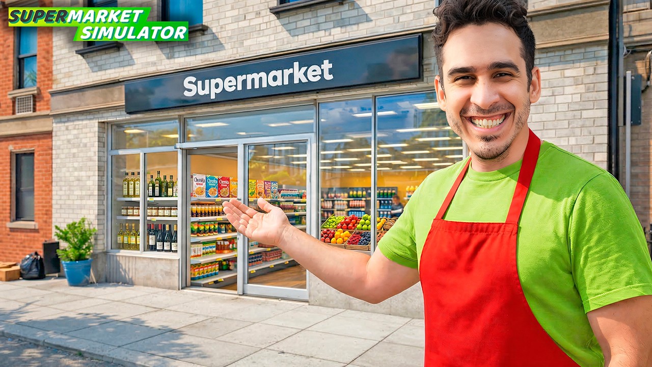Volví al Supermercado Para Empezar de Cero 🏬🛒 Supermarket Simulator