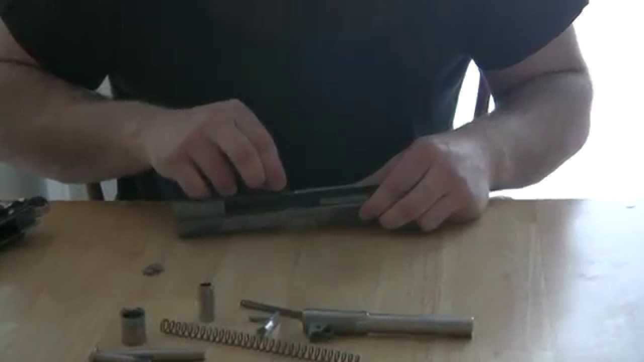 Springfield Armory 1911-A1 Loaded Armorer Slide Disassembly