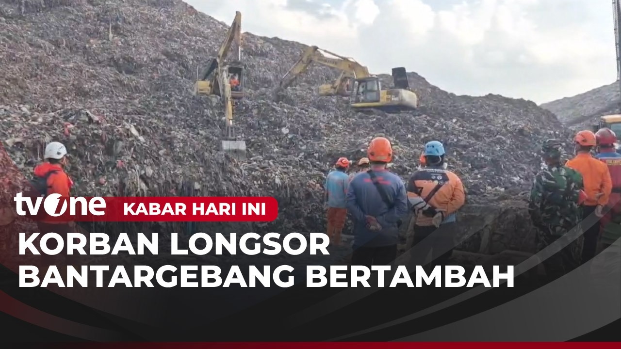 Bertambah, Korban Tewas Longsor Bantargebang Jadi 6 Orang | Kabar Hari Ini