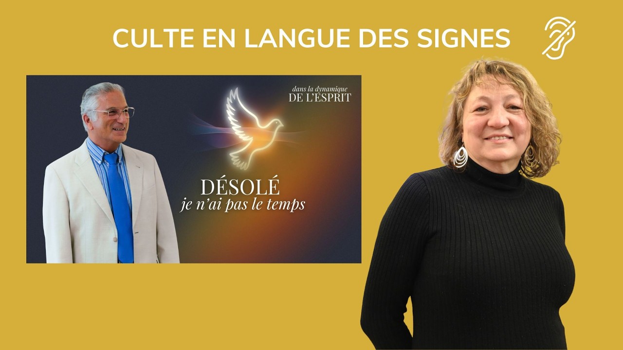 CULTE LSF : Désolé, je n'ai pas le temps, avec JAcques Rigler