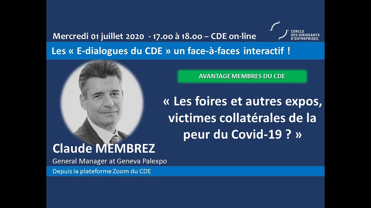 E-Face-&agrave;-Faces avec Claude Membrez &brvbar; Foires, autres expos, victimes collat&eacute;rales de la peur du Covid