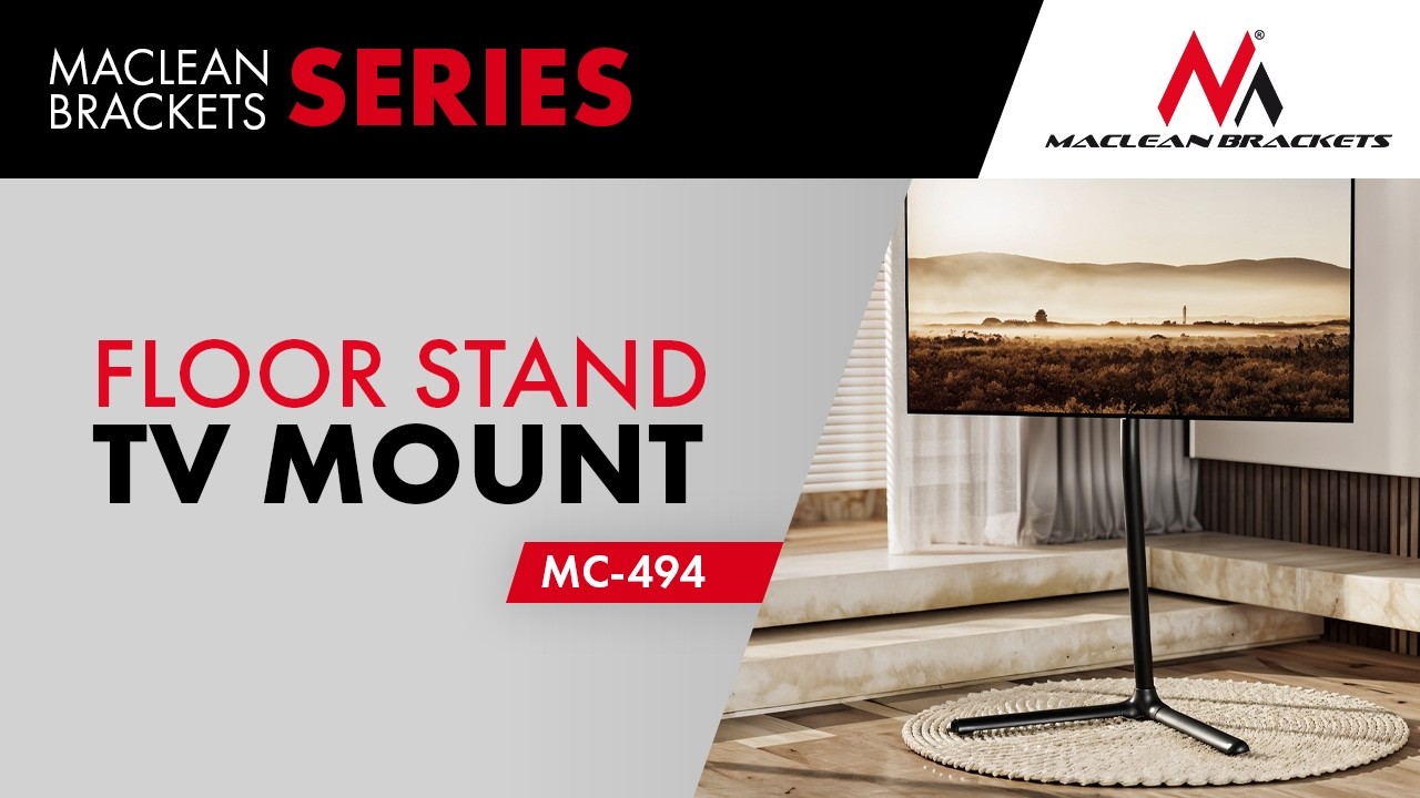 Maclean TV floor stand bracket, 32-70