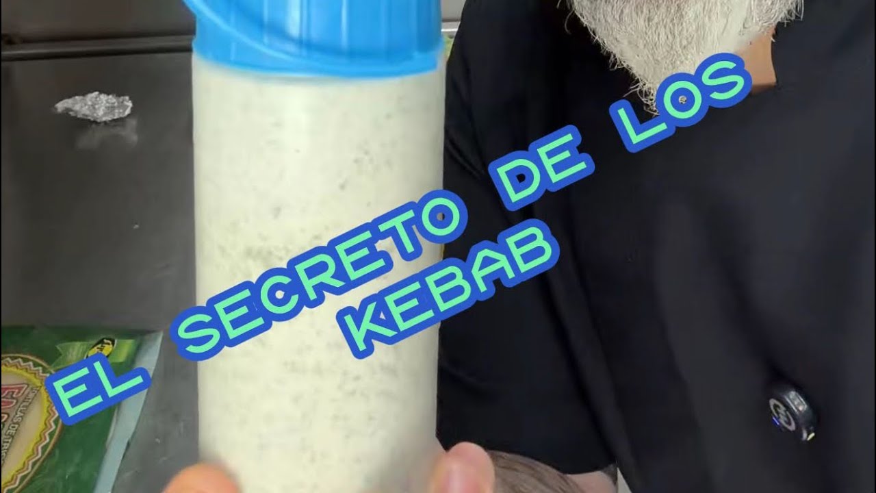 NADIE TE CUENTA COMO ES LA SALSA BLANCA PARA EL KEBAB.