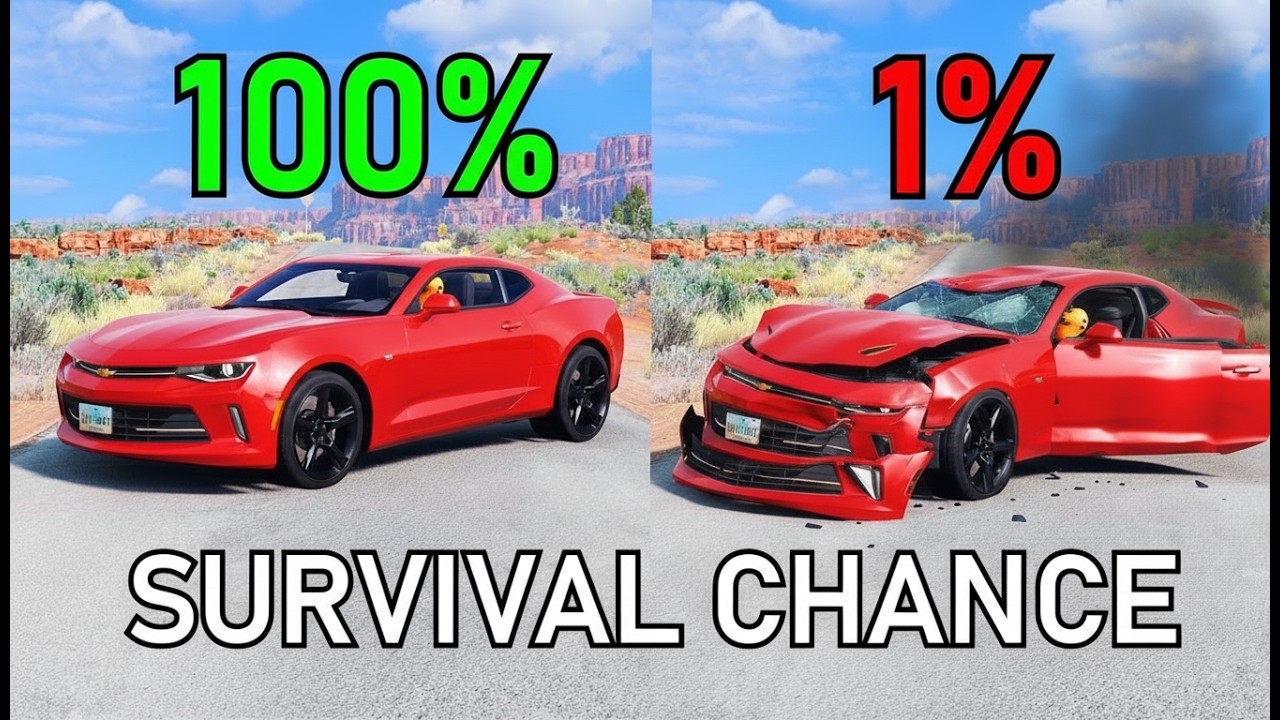 Realistic Survival Chance Crashes #11 | BeamNG.drive