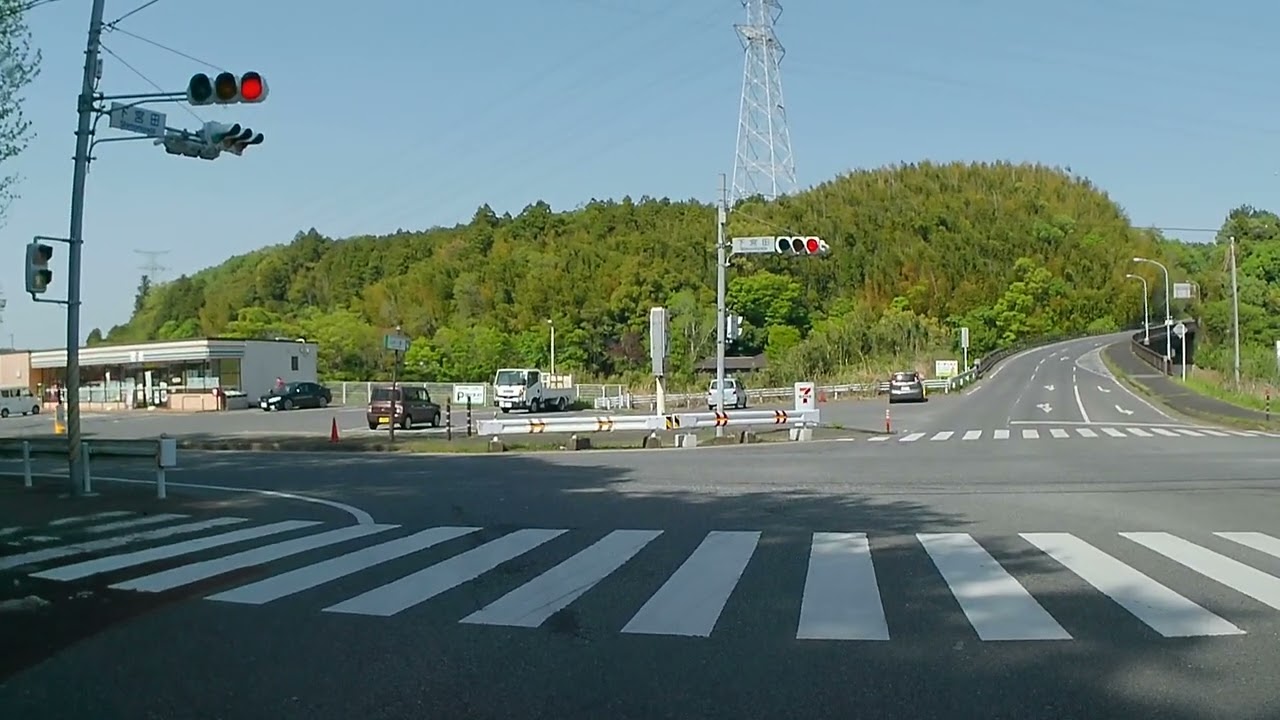 【森林浴ドライブ】千葉県山ゆり通り【車載動画】