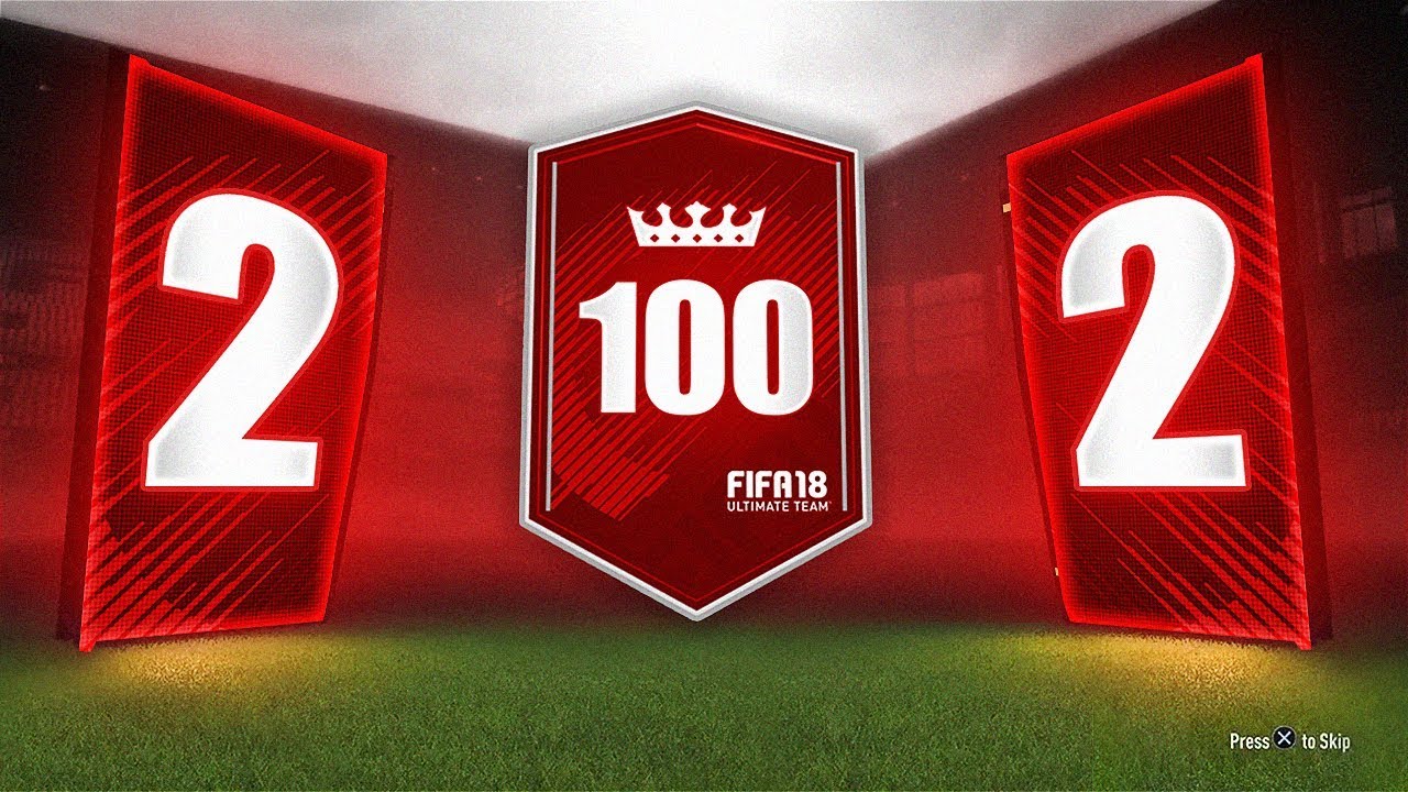 100 x 2 PLAYER PACKS! - FIFA 18 Ultimate Team