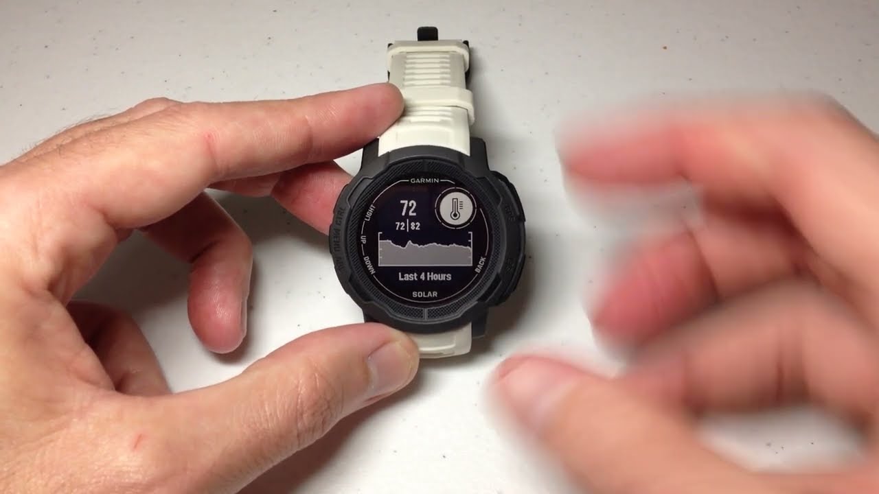 Garmin Instinct 2 | Обзор температуры