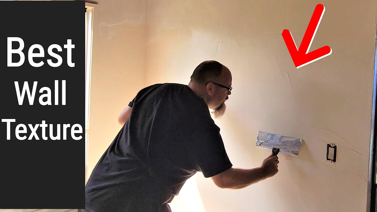 How to Make Heavy Wall Texture SMOOTH | the Best DIY wall Texture