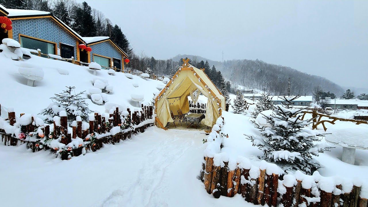 藝文.逸志-東北冰雪之旅:雪谷高升客棧白雪童話世界Art.Culture-NE China Winter Tour:Snow Wonderland, Gaosheng Inn, Snow Valley