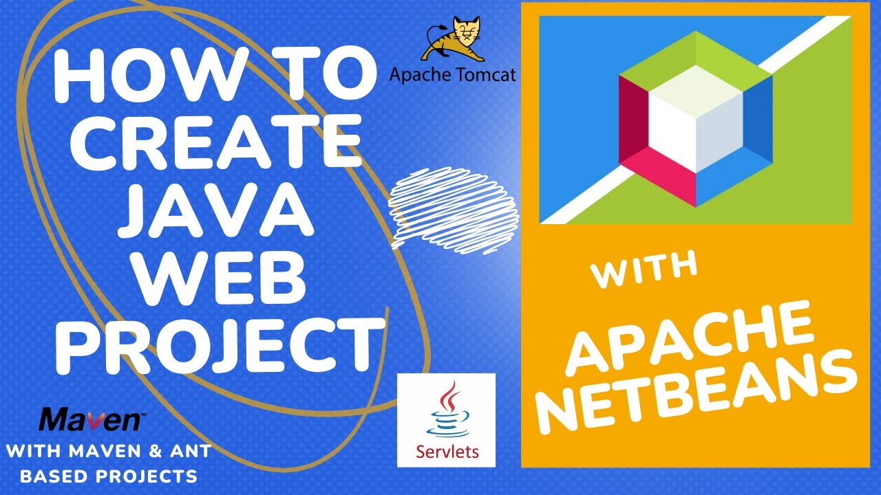 Как создать веб-приложение Java с помощью IDE NetBeans | Установка и настройка сервера Tomcat 10