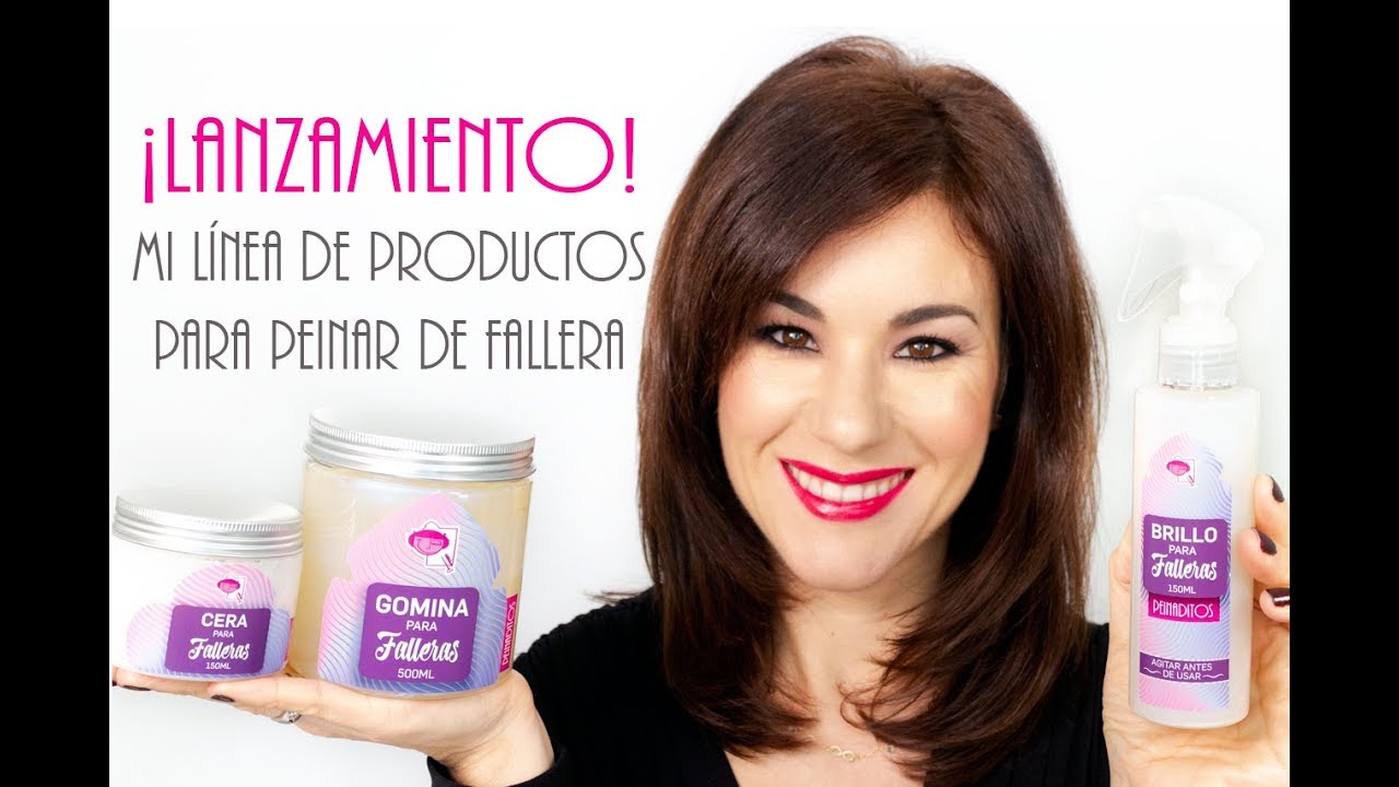 LANZO MI LÍNEA DE PRODUCTOS PARA PEINAR DE FALLERA | LOS PRUEBO AL FINAL DEL VÍDEO