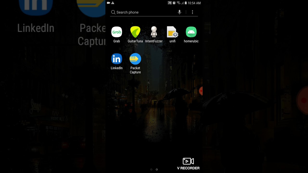 Intent Sniffer using Packet Capture Android