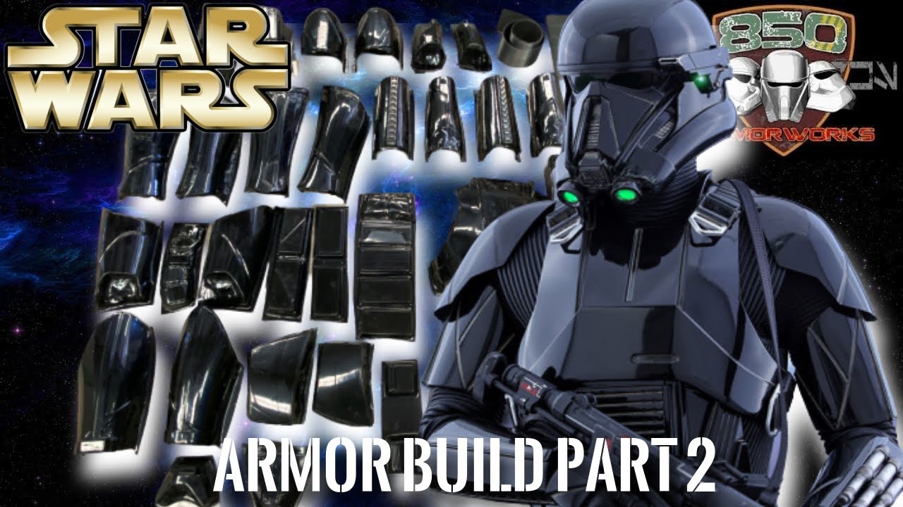Star Wars Deathtrooper Armor/Cosplay Build Part 2 | Tools and Trimming