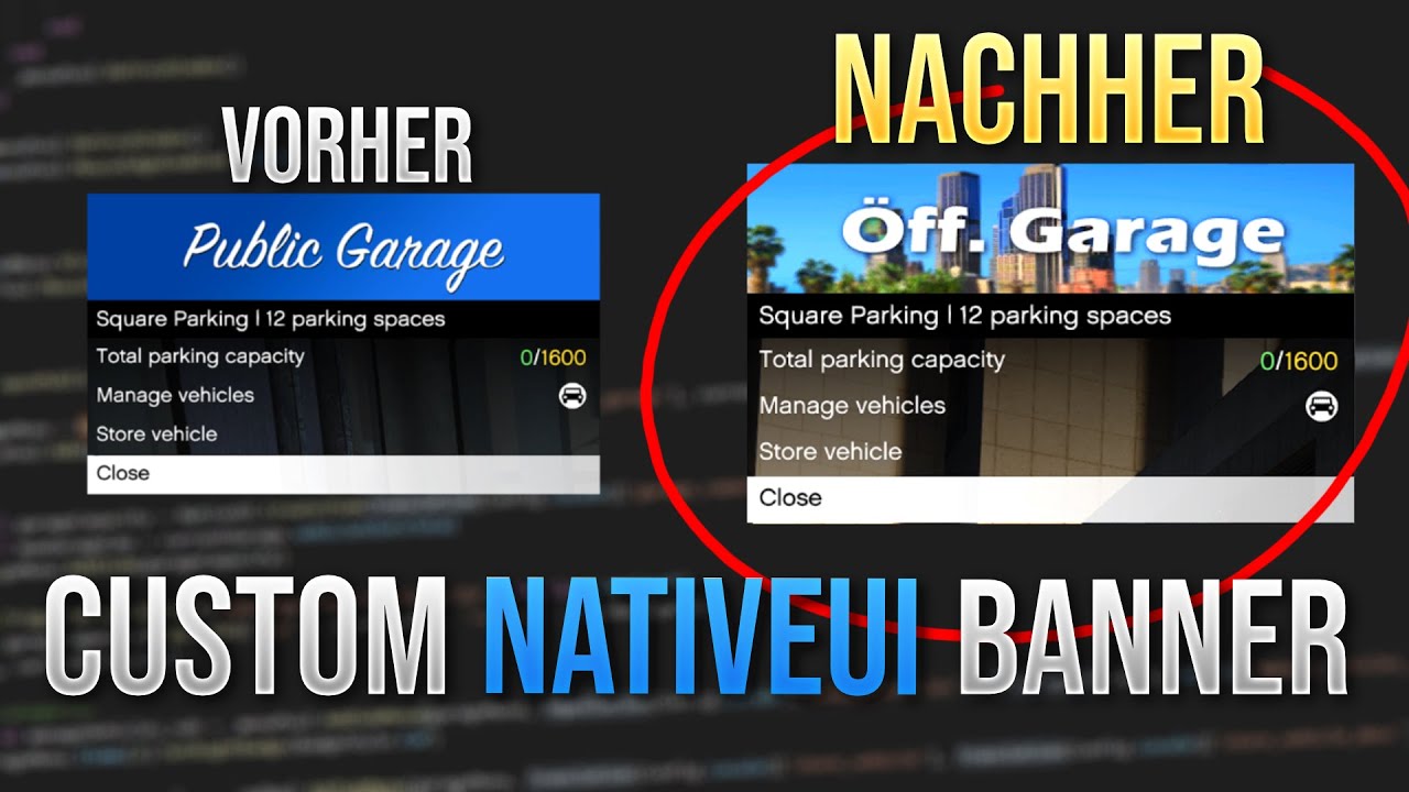 Easy Custom Menu Banner erstellen und ändern | FiveM Scripting
