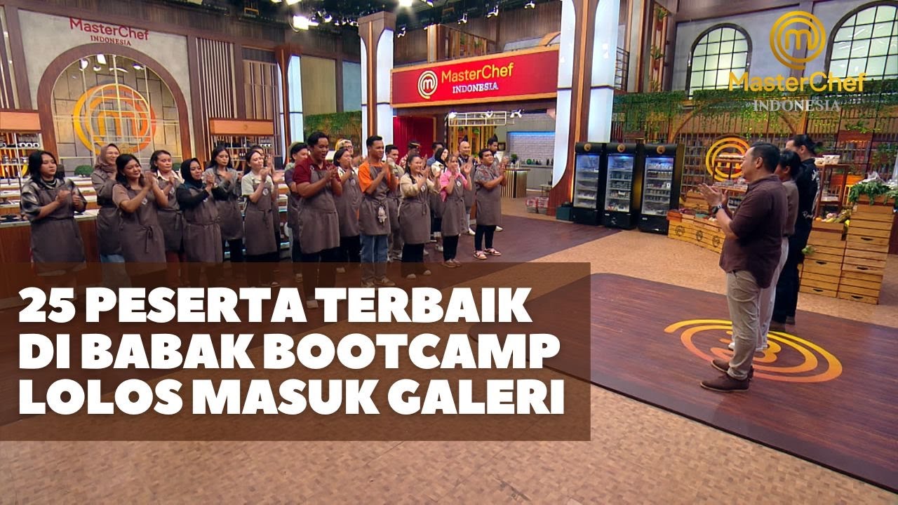 INILAH 25 PESERTA TERBAIK YANG LOLOS MASUK KE GALERI MASTERCHEF INDONESIA SEASON 12