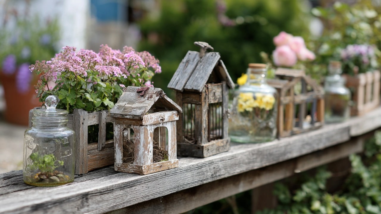 Transform Old Junk into Elegant Rustic Garden Gems: Vintage Farmhouse DIY Projects