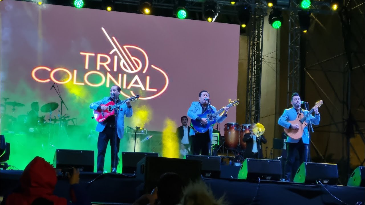 Concierto Tr&iacute;o Colonial en Pasto Nari&ntilde;o, Para bailar y enamorarse.