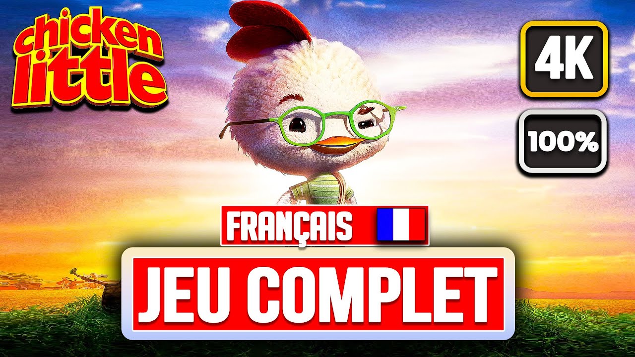 Chicken Little 100% - JEU COMPLET Gameplay FR | Sans Commentaire [4K 60FPS] (PC, PS2, Xbox,Gamecube)