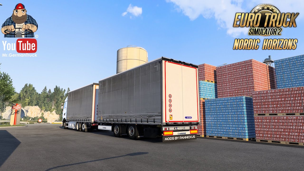 Euro Truck Simulator 2 - On the Road Nordic Horizons mit dem Tandem