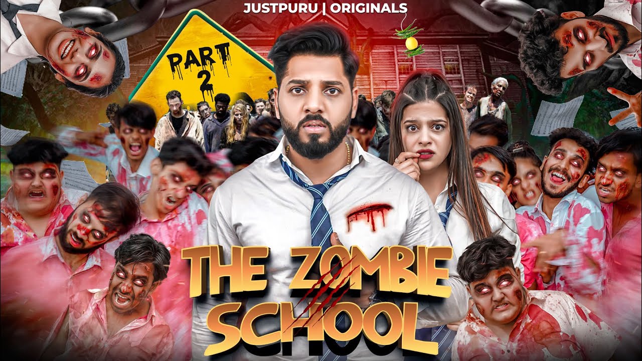 THE ZOMBIE SCHOOL | PART 2 | JustPuru