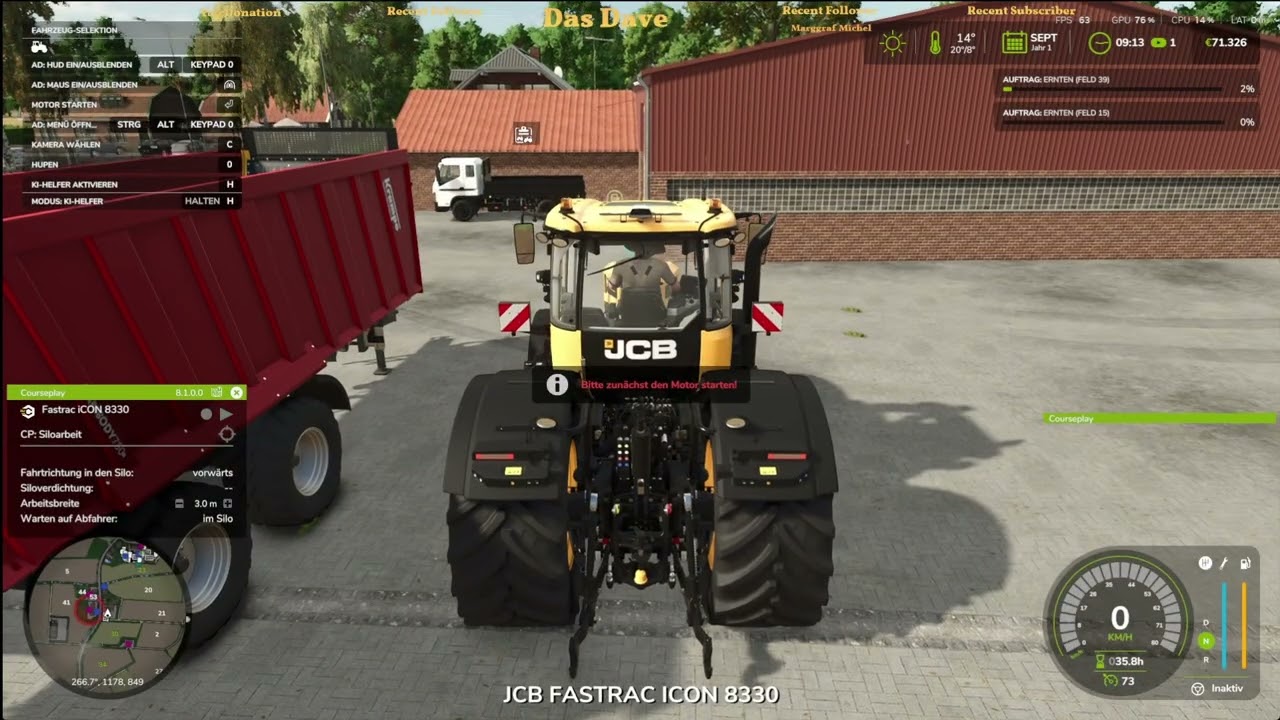 LS 25 Map Diepholz und wir versuchen uns als Landwirt / Teil 13