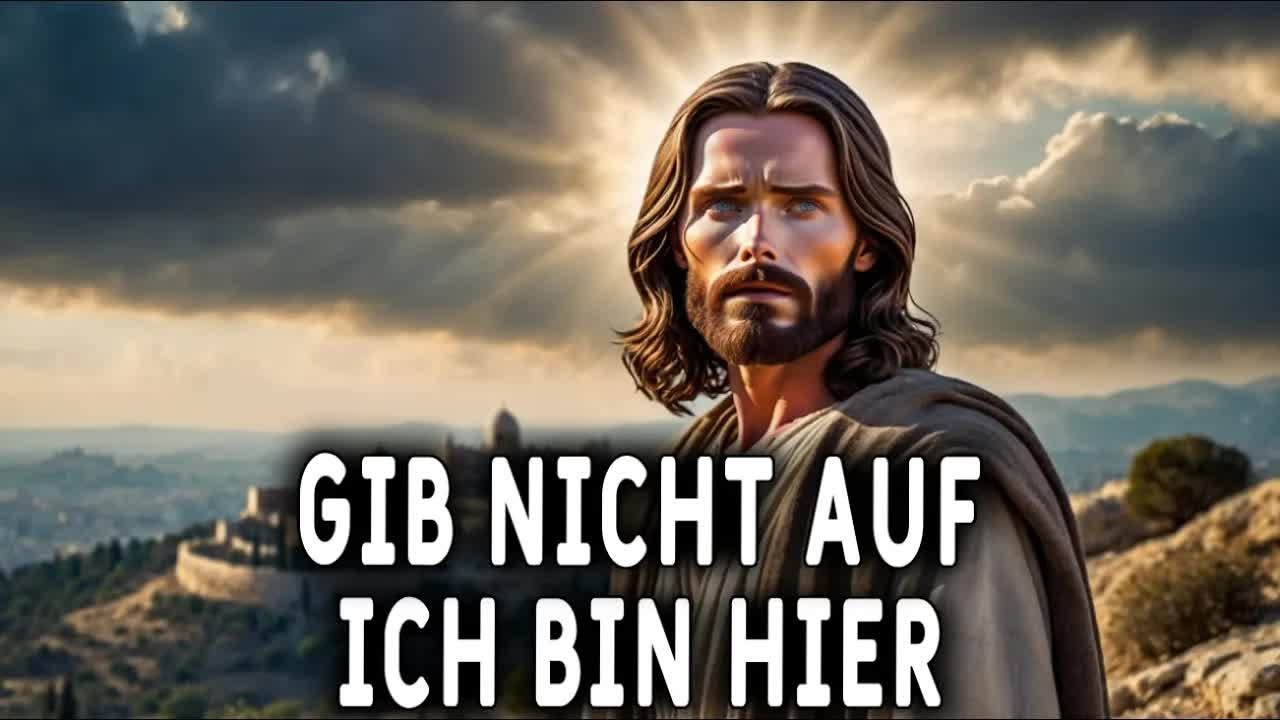 Verlieren Sie jetzt nicht den Glauben, Sie werden gewinnen! Botschaft von Gott