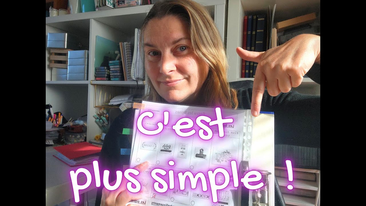 Astuce Organisation Scrapbooking ! J'y vois plus clair 😆