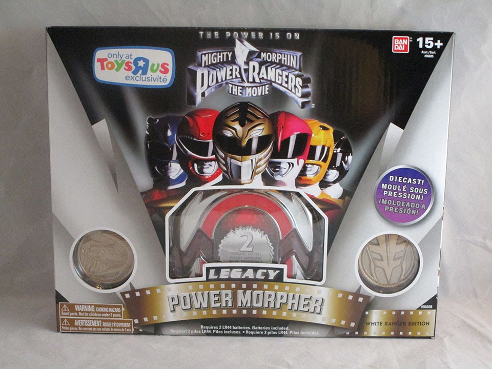 Legacy Mighty Morphin Power Rangers The Movie Morpher Review (White Ranger Edition)