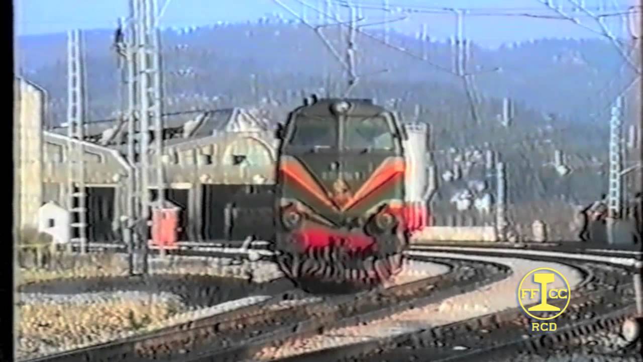 Locomotora S/333. Armonia en el ferrocarril.