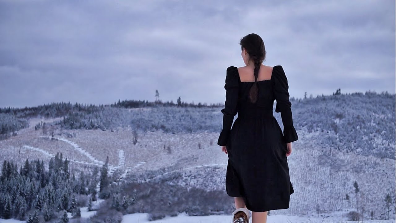 Siberian Girl Surviving the European Winter