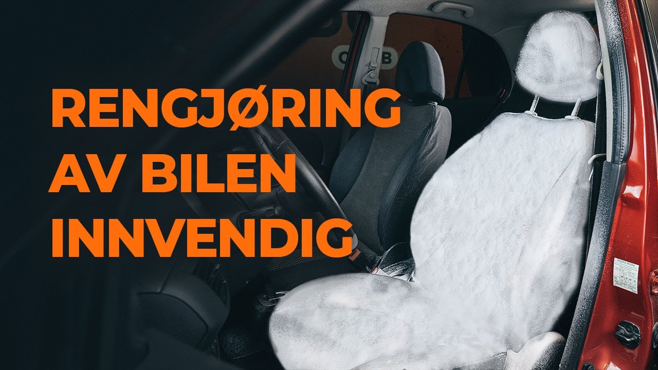 5 vanlige feil ved rengj&oslash;ring av bilinteri&oslash;r | Tips fra AUTODOC