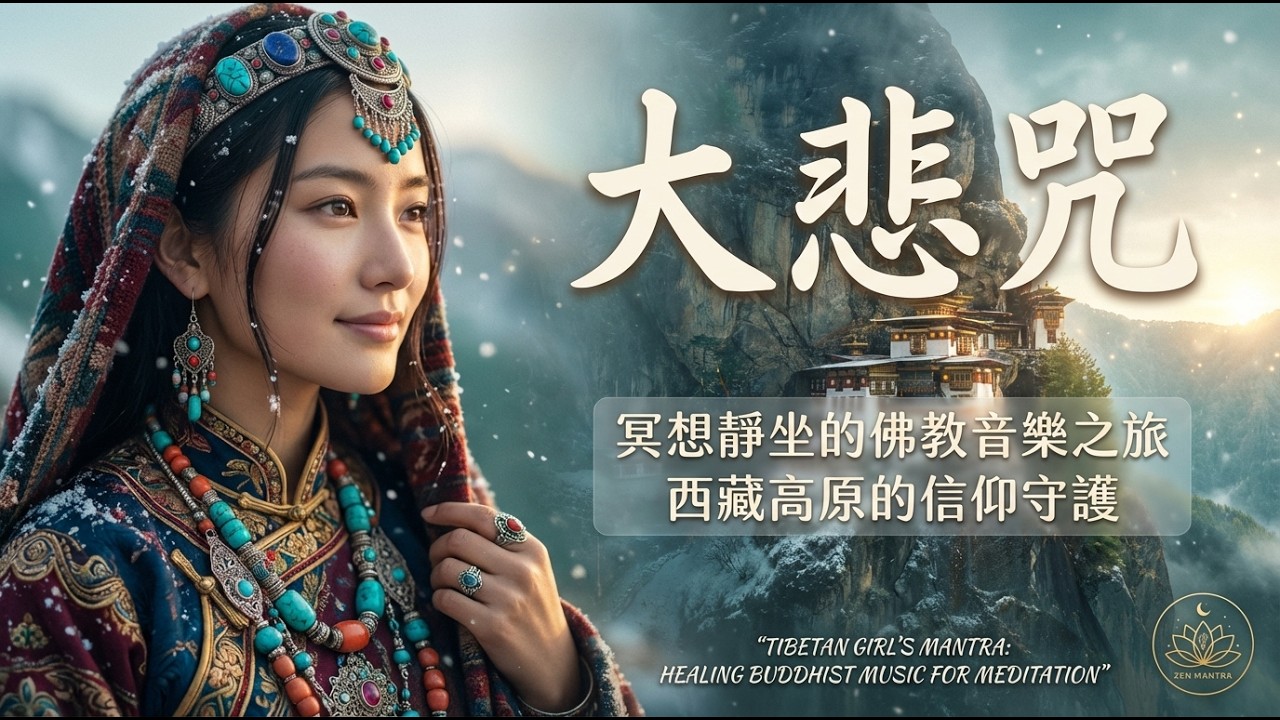 西藏梵音療癒｜心經｜佛教冥想放鬆音樂｜洗滌靈魂、治癒心靈，找回內心平靜，藏族吟唱與頌缽 #疗愈歌曲 #music #tibetanmusic #音樂 #西藏颂钵 #西藏#天籟之聲