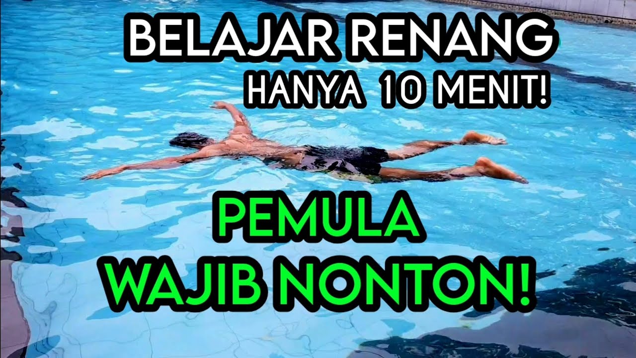 BELAJAR RENANG UNTUK PEMULA - TUTORIAL RENANG