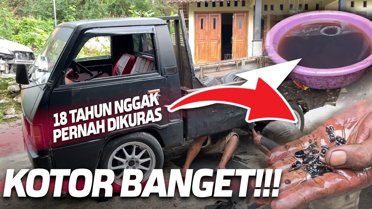 NGERI BENER!! KURAS TANGKI SOLAR L300 + PASANG KATALIS!