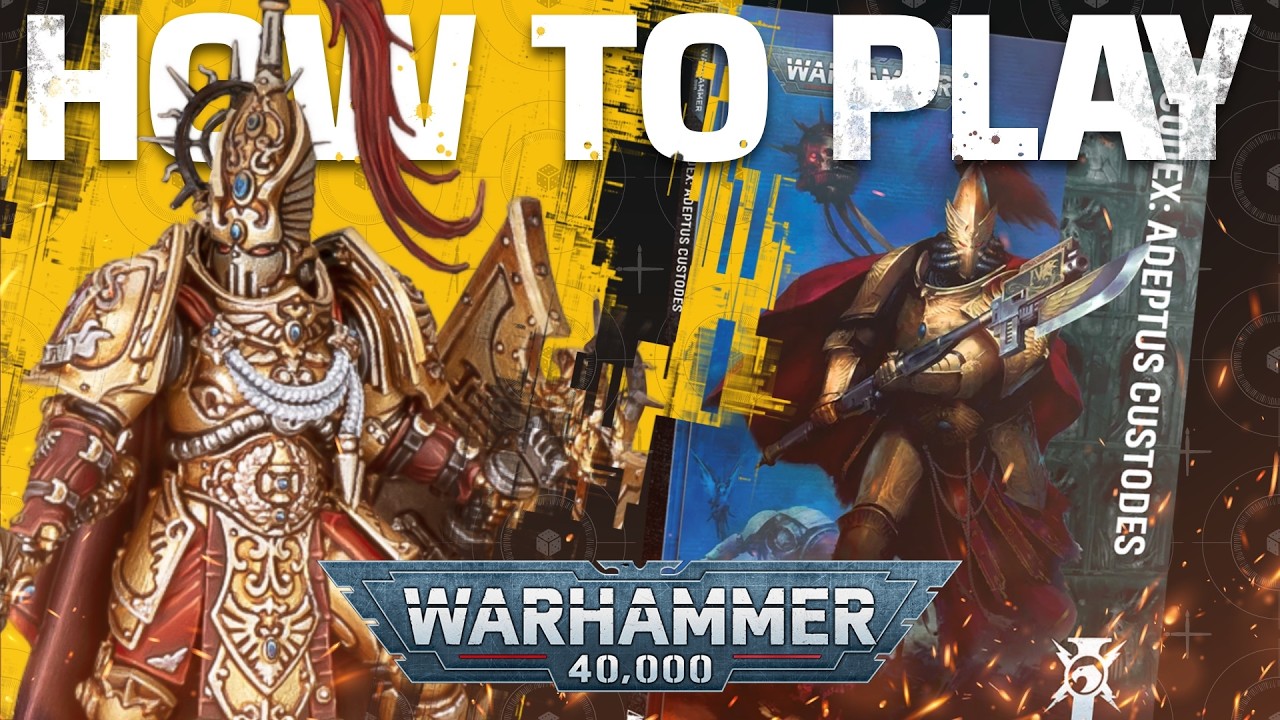 How to Play Adeptus Custodes | Warhammer 40k 11th Edition