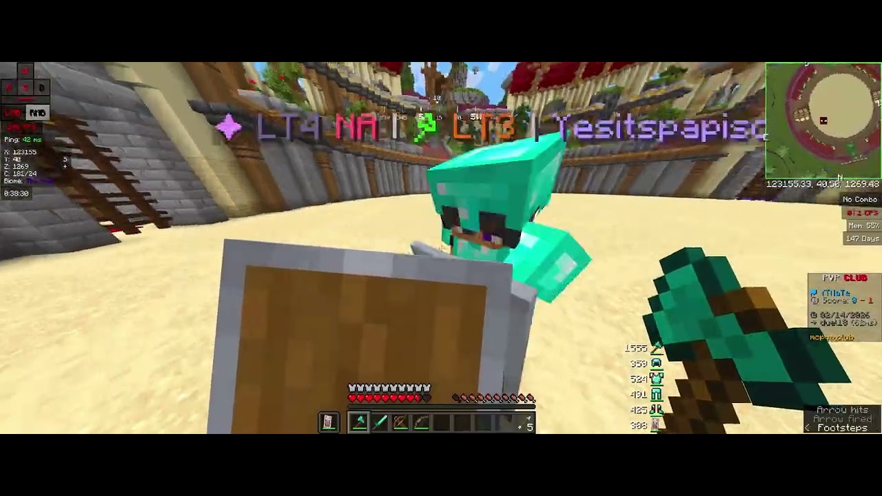 Nate VS Yesitspapsion (PVP CLUB)