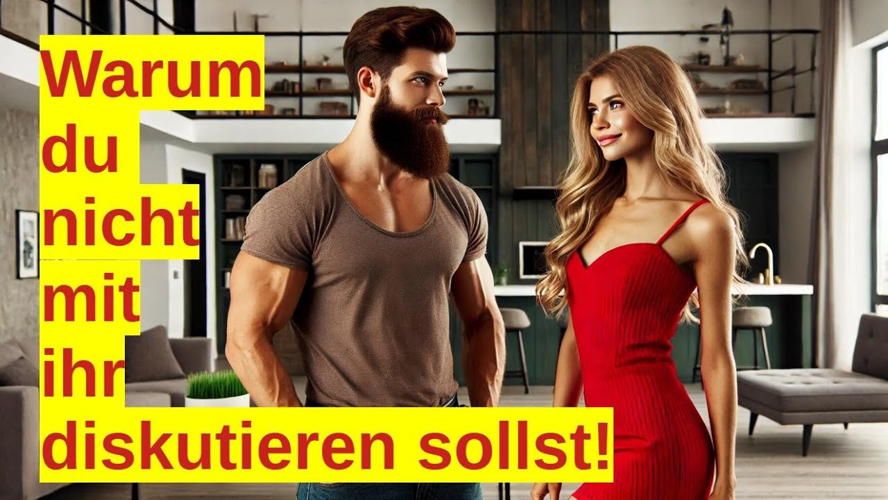 Diskutiere nicht mir ihr  - mach DAS statt dessen!