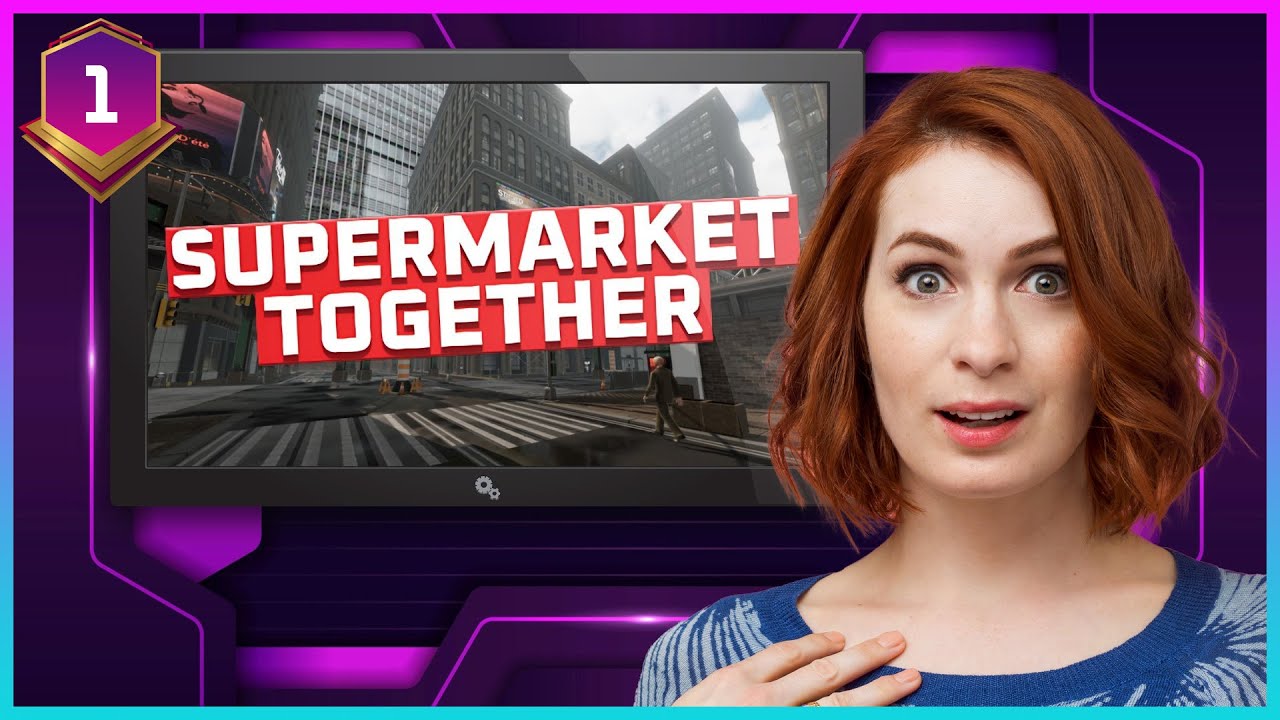 Felicia Day and the mods play Supermarket Together! Part 1!