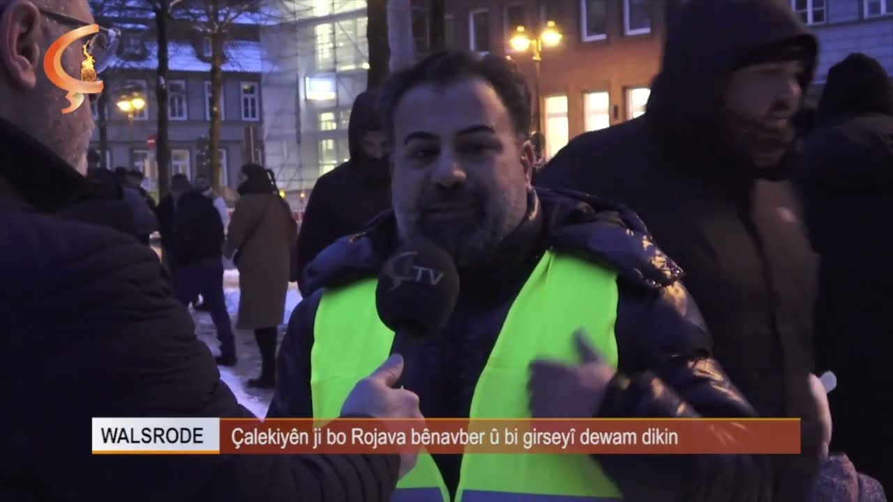 Dosya Taybet  |  WALSRODE | Çalekiyên ji bo Rojava bênavber û bi girseyî dewam dikin