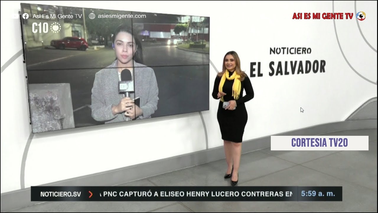 EDICIÓN DE LA MAÑANA NOTICIERO EL SALVADOR, DESDE DEPTO. LA LIBERTAD