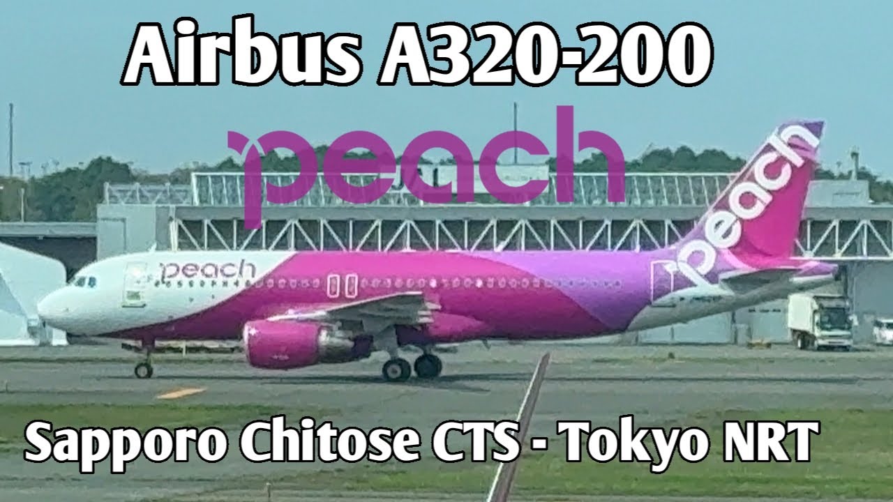 Flight Report | Sapporo-Chitose CTS🇯🇵  ➞ Tokyo Narita NRT 🇯🇵 |  peach Airbus A320 | Japan 2025