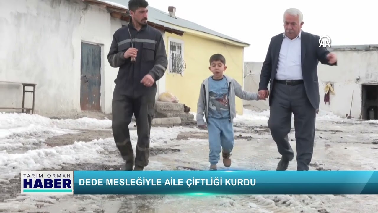 Dede mesleğiyle aile çiftliği kurdu
