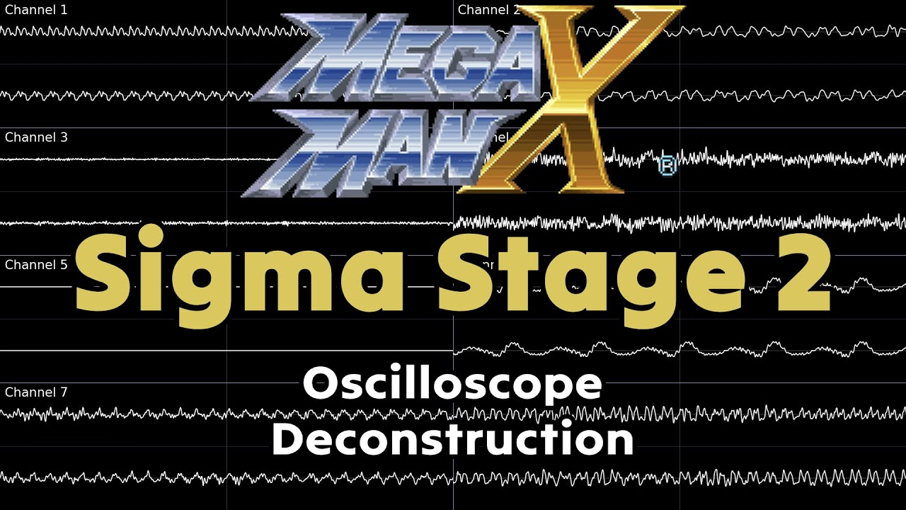 Sigma Stage 2 (Mega Man X) -- Oscilloscope Deconstruction