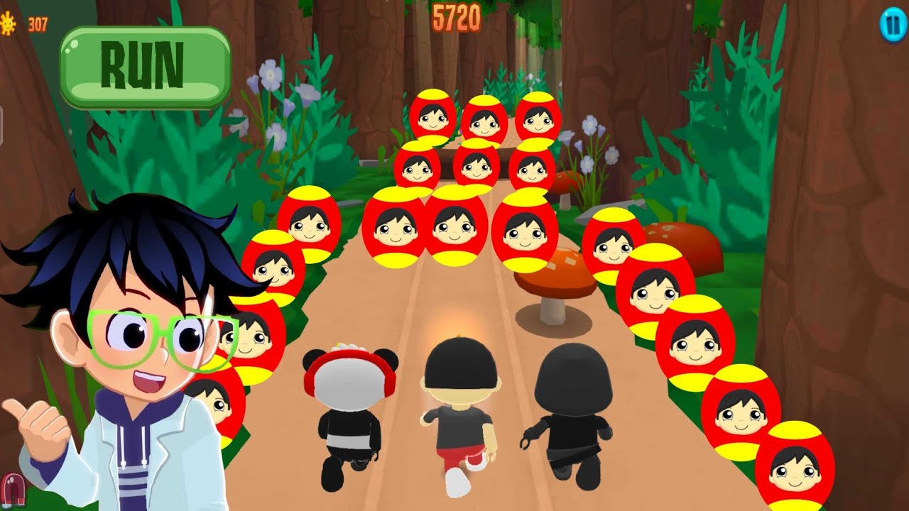 Tag with Ryan - Red T-Shirt ryan vs Ry Glorb Ryan vs Dark Titan vs SGT Ryan !
