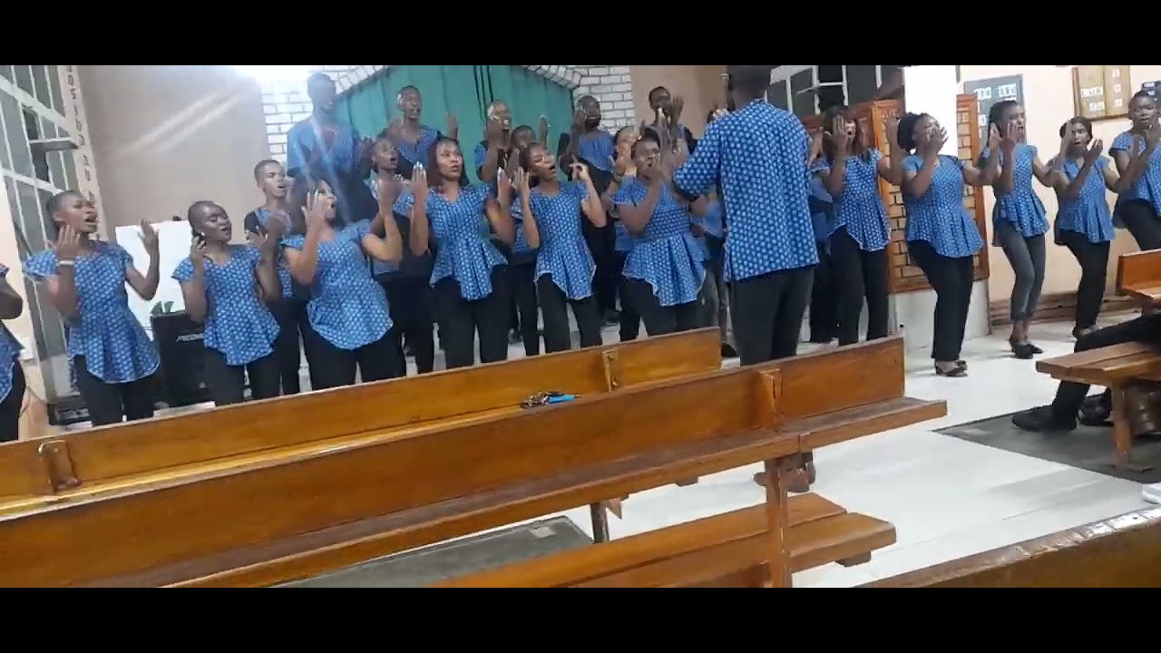 Okahandja Youth Choir doing #Eloi ilama sabakatani Rearranged and conducted by Gerson Phiri