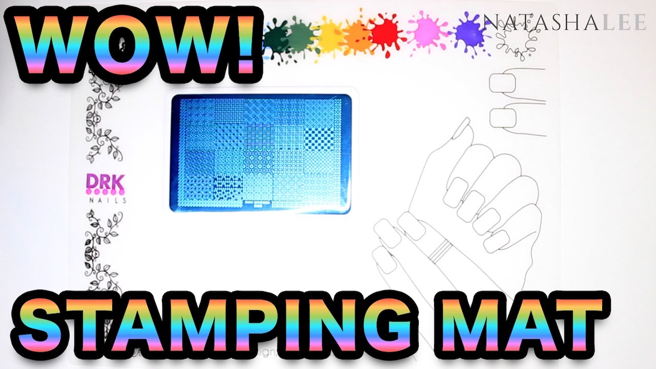 DRK STAMPING MAT REVIEW & STAMPING PLATE/POLISH/DECALS